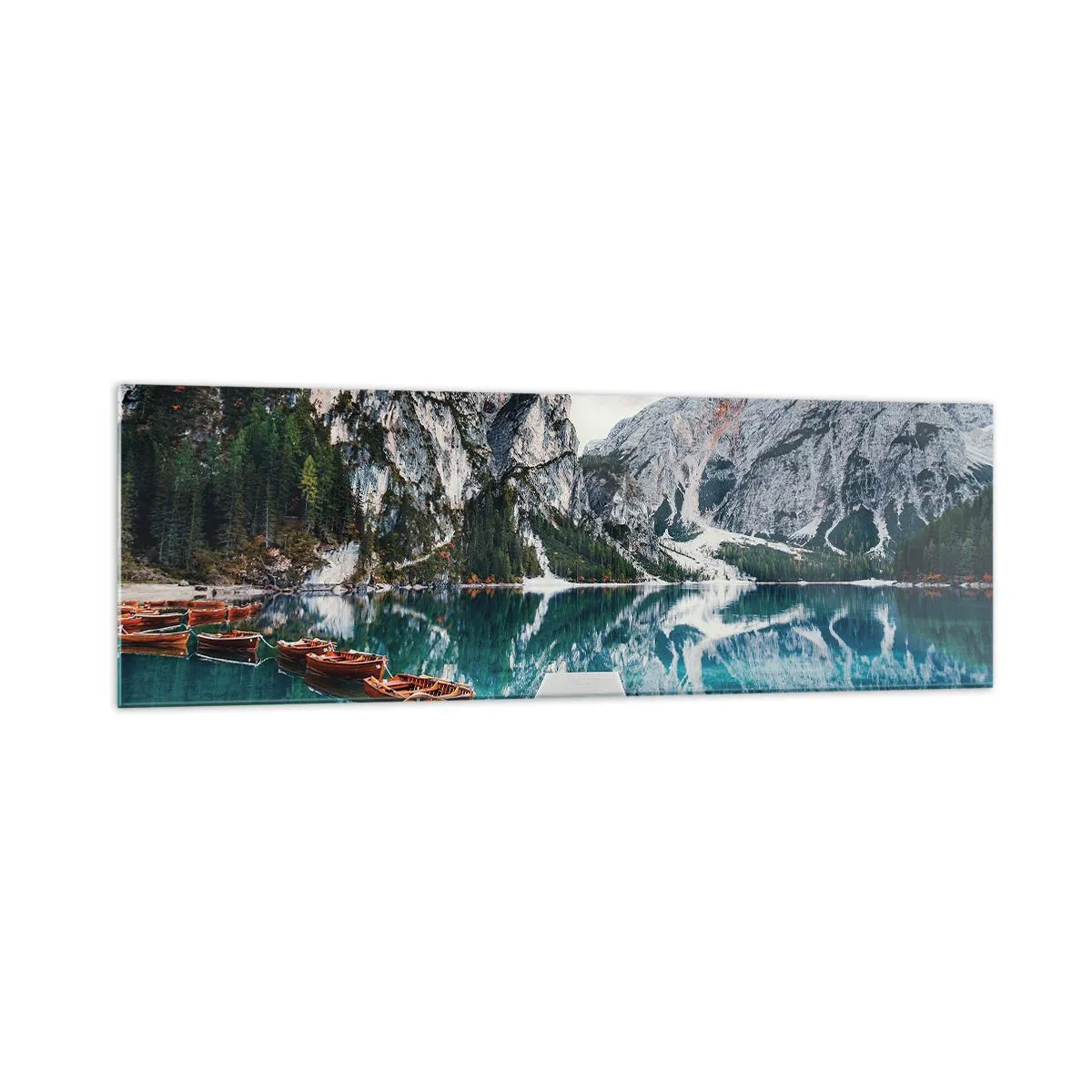 Glastavla - Bild på glas - Vi visar dig skönhet - 160x50 cm