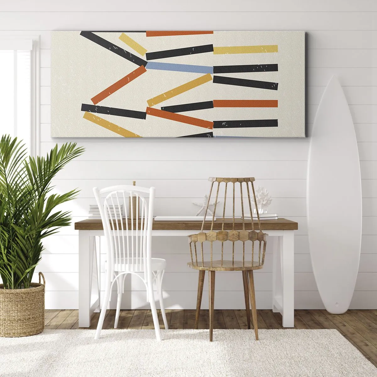 Canvastavla - Bild på duk - Horisontell komposition - 100x40 cm