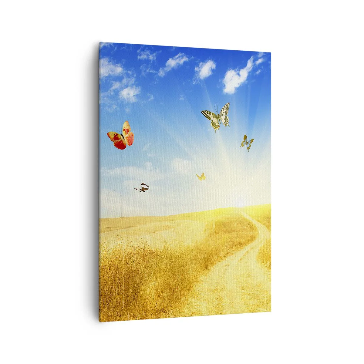 Canvastavla - Bild på duk - Varför vi älskar sommaren? - 70x100 cm