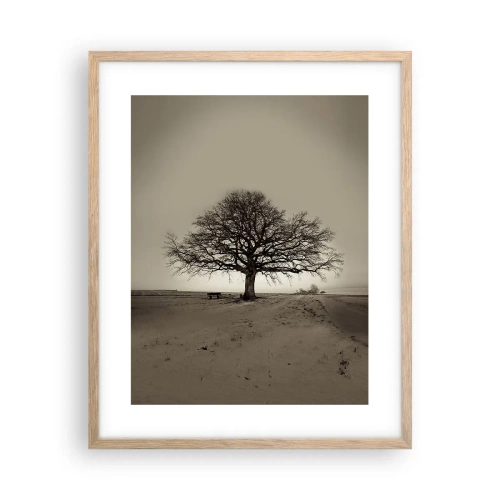 Affisch i ram av ljusek - Härifrån till evighet - 40x50 cm