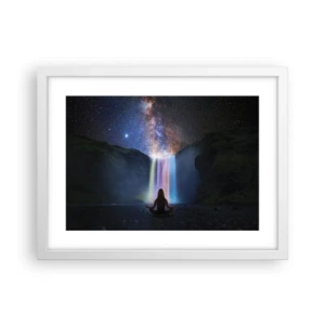 Affisch i vit ram - Absolut harmoni - 40x30 cm