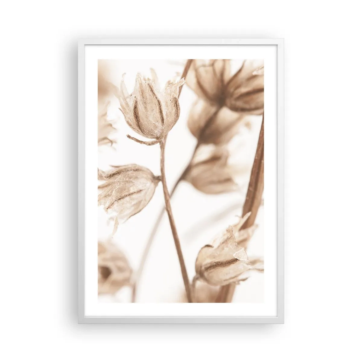 Affisch i vit ram - De kallar för slutet av sommaren - 50x70 cm