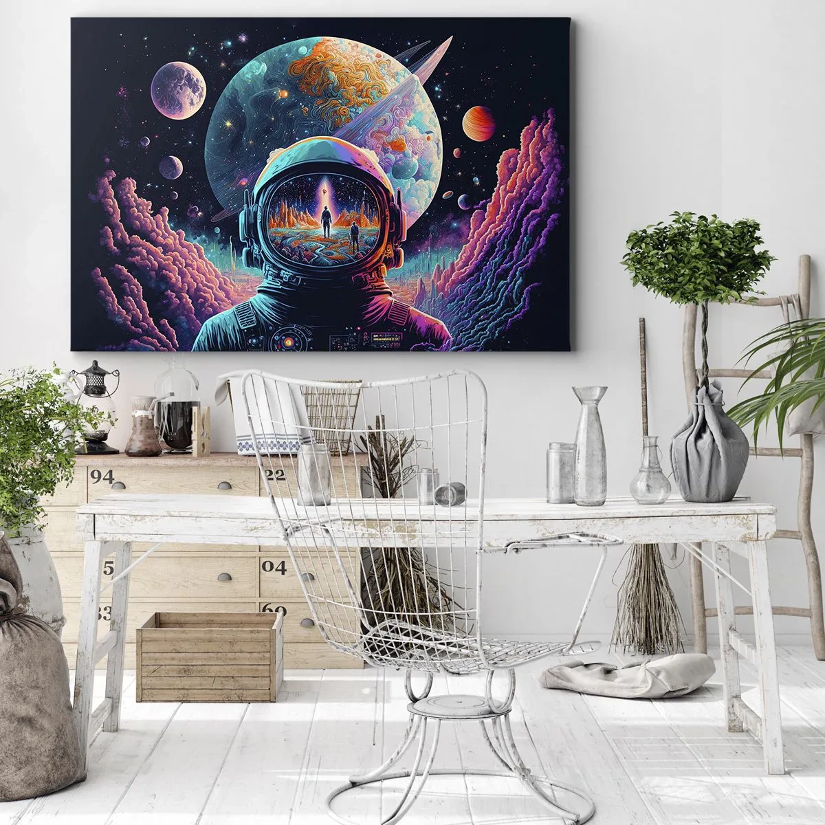 Canvastavla - Bild på duk - Filosofer har aldrig drömt - 120x80 cm