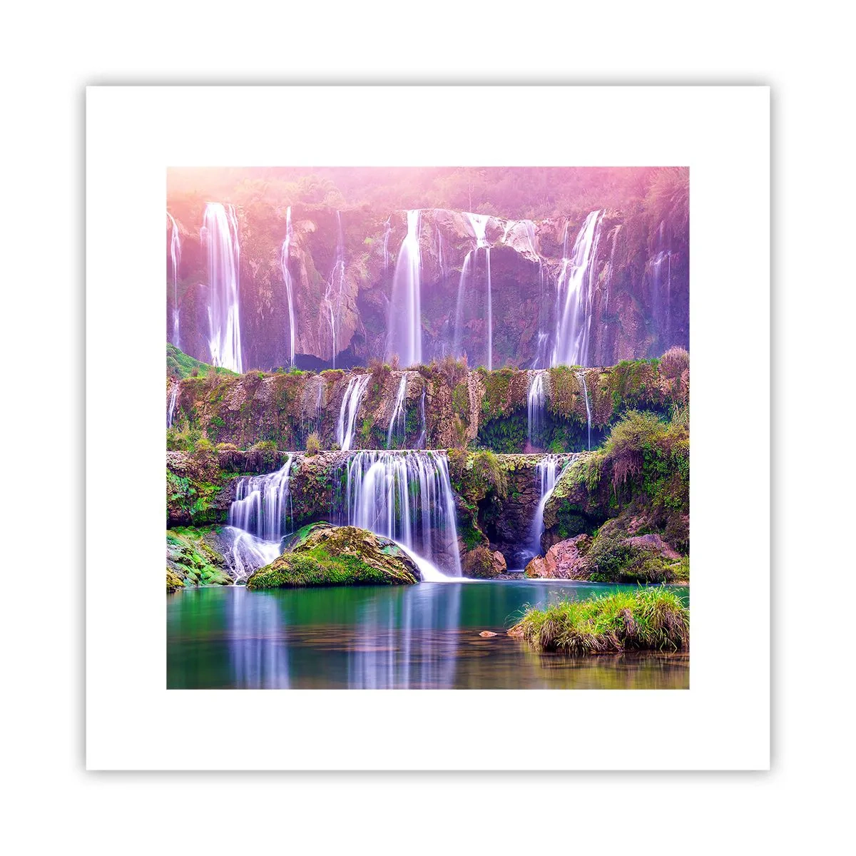 Affisch - Trappan till himlen - 30x30 cm