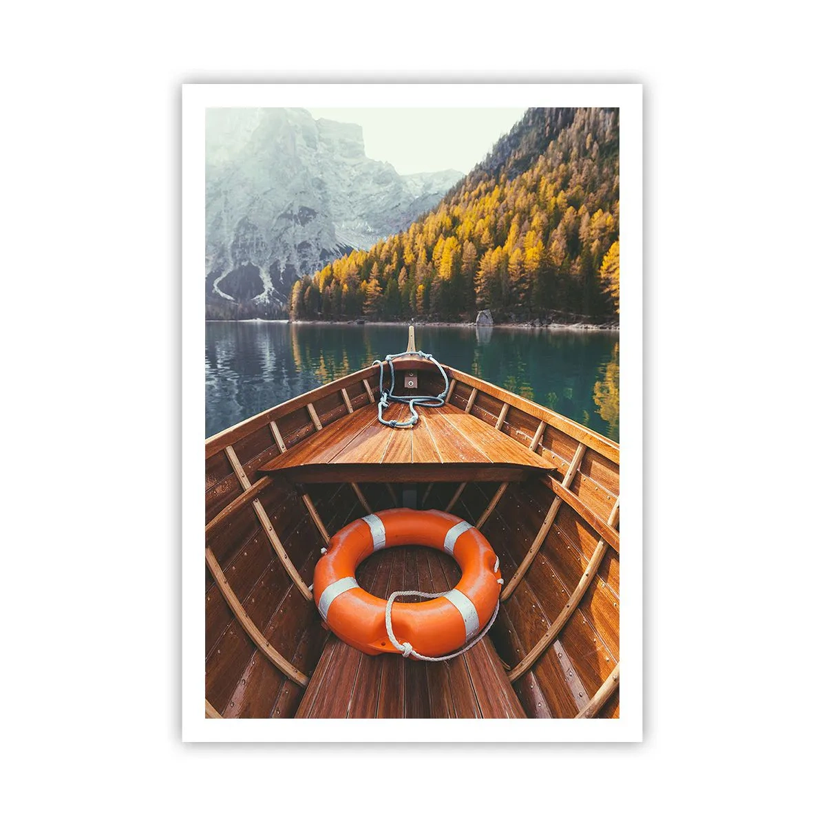 Affisch - Utflykt i fjällen - 70x100 cm