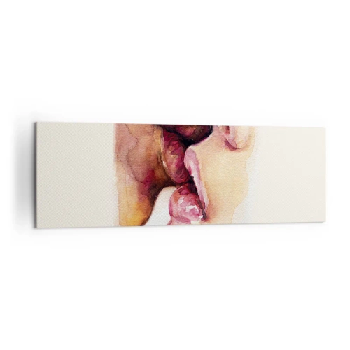 Canvastavla - Bild på duk - Som dag och natt, jord och himmel - 160x50 cm