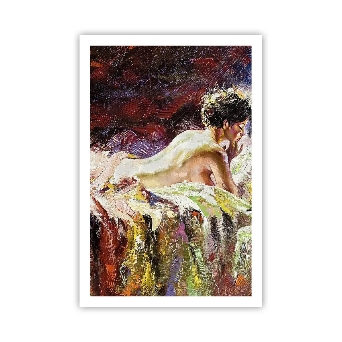 Affisch - Venus försänkt i sina tankar - 61x91 cm