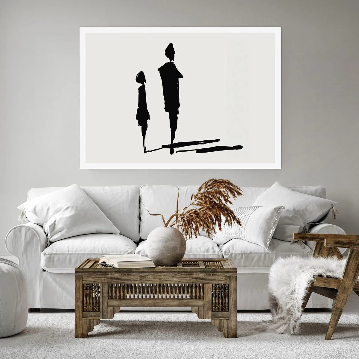 Affisch - Säkert tillsammans? - 70x50 cm