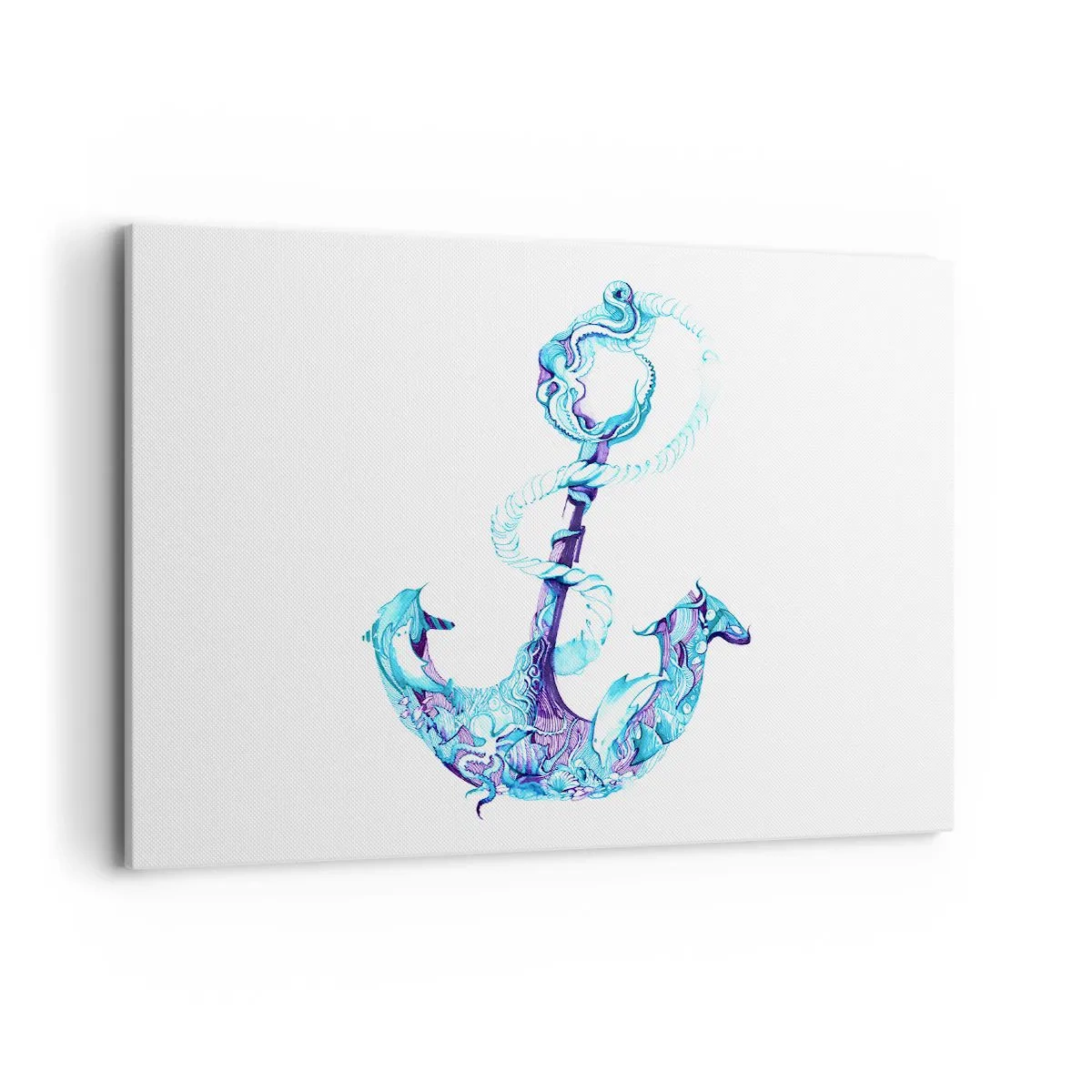 Canvastavla - Bild på duk - Håller havets hemligheter - 100x70 cm