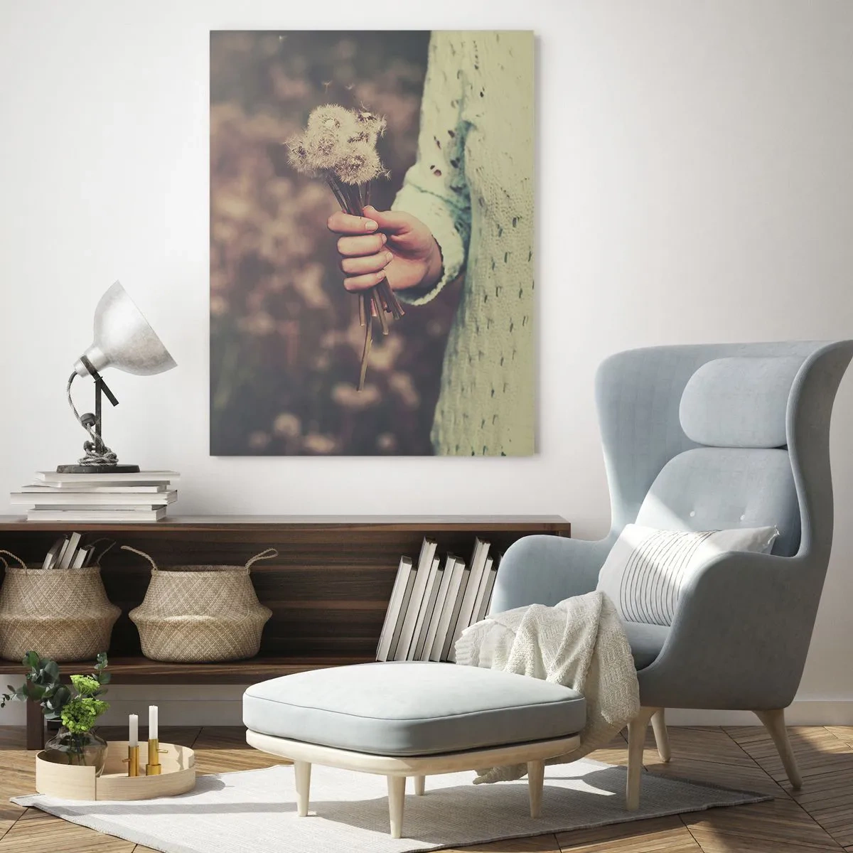 Glastavla - Bild på glas - Behåll dem - 80x120 cm