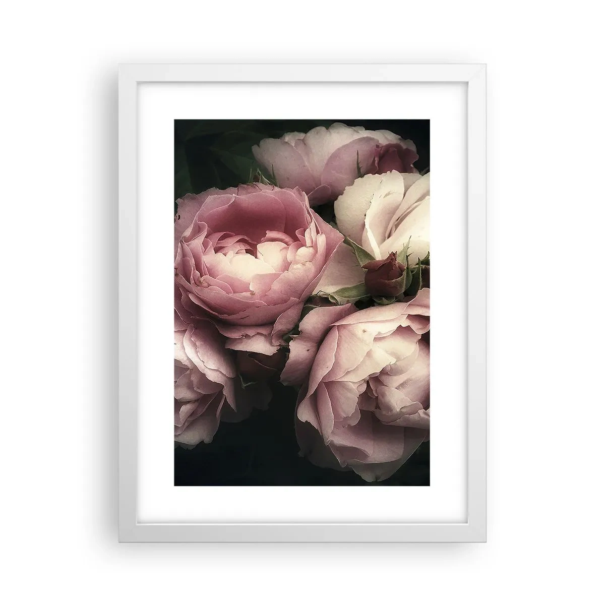 Affisch i vit ram - Belle epoque charm - 30x40 cm