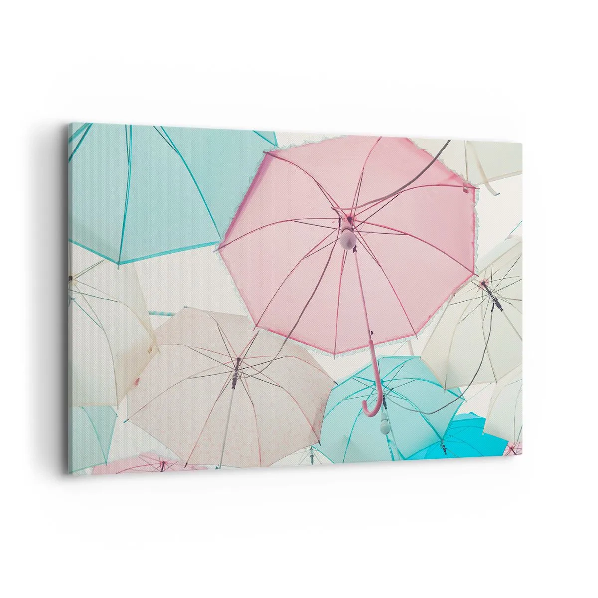 Canvastavla - Bild på duk - Ibland sol, ibland regn - 120x80 cm