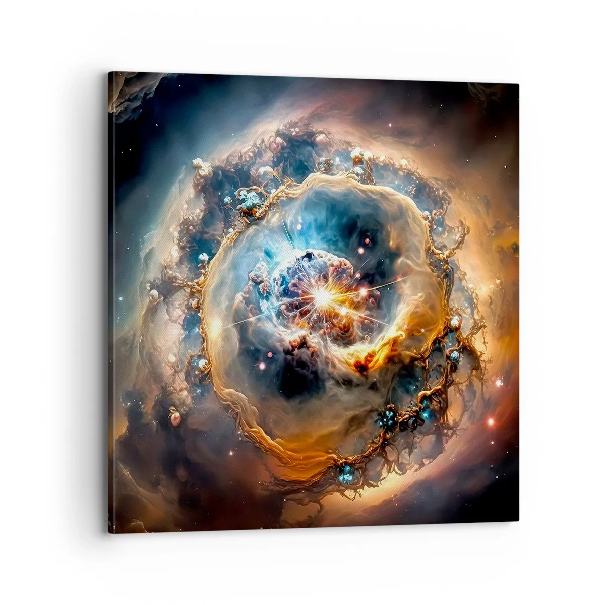 Canvastavla - Bild på duk - Början - 70x70 cm