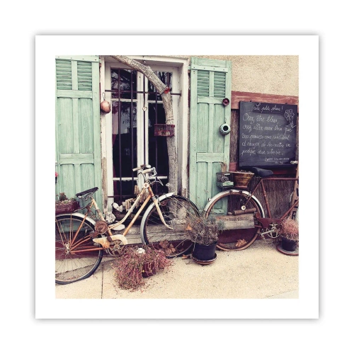 Affisch - Länge leve provinsen - 50x50 cm