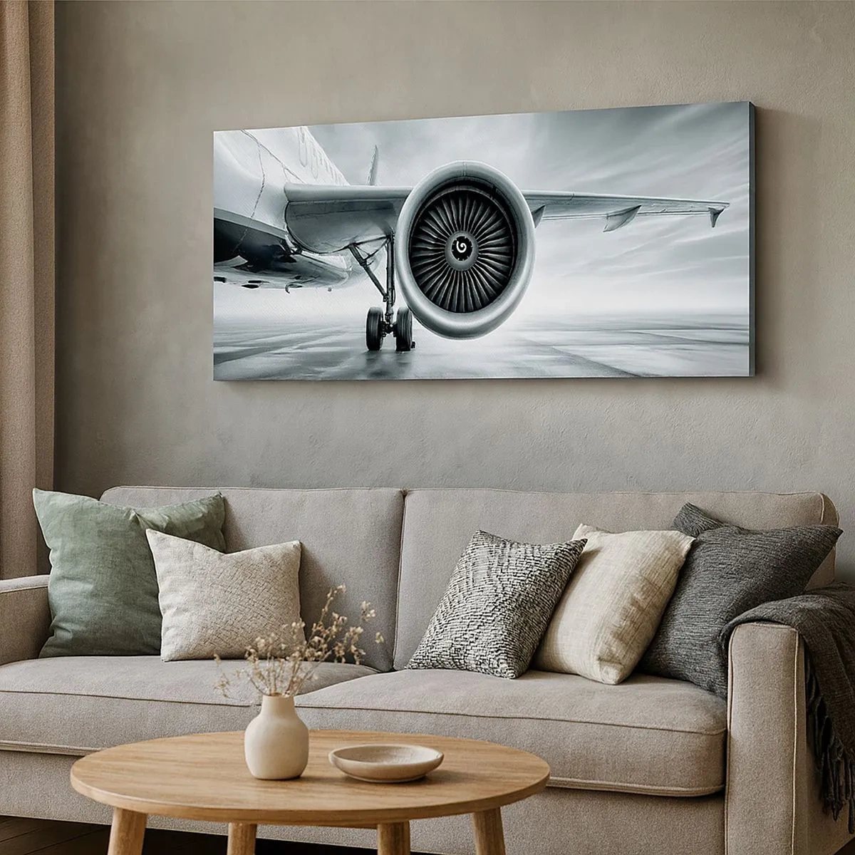 Canvastavla - Bild på duk - Kraften finns! - 100x40 cm