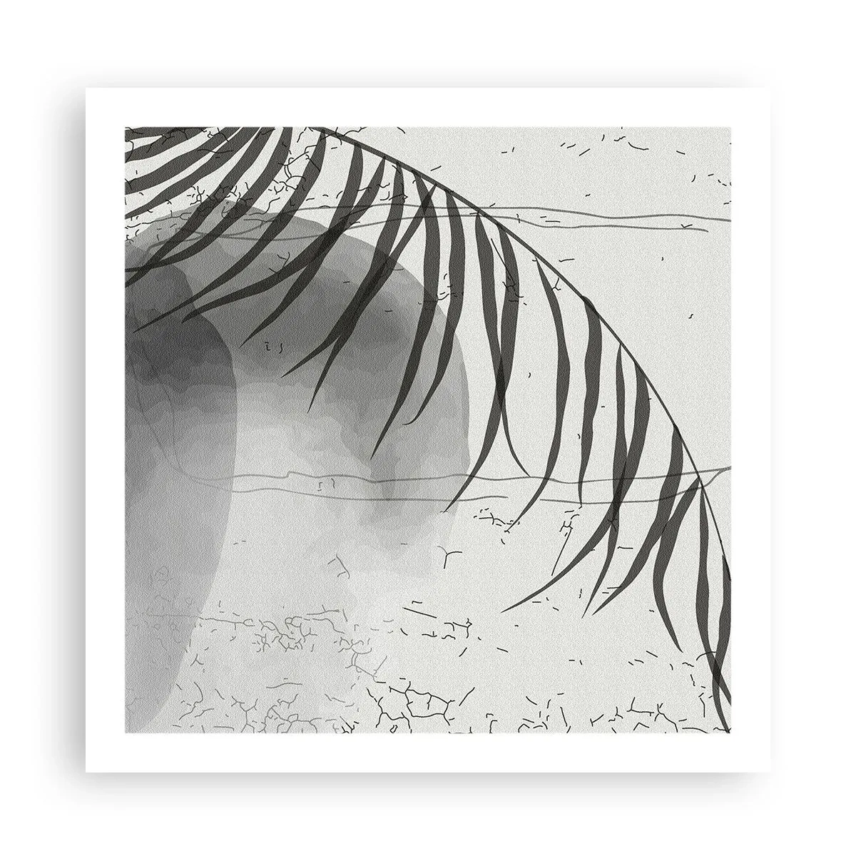 Affisch - Den subtila exotismen i naturen - 60x60 cm