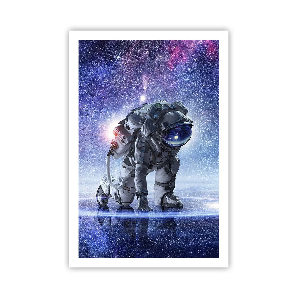 Affisch - Stjärnig himmel över mig - 61x91 cm