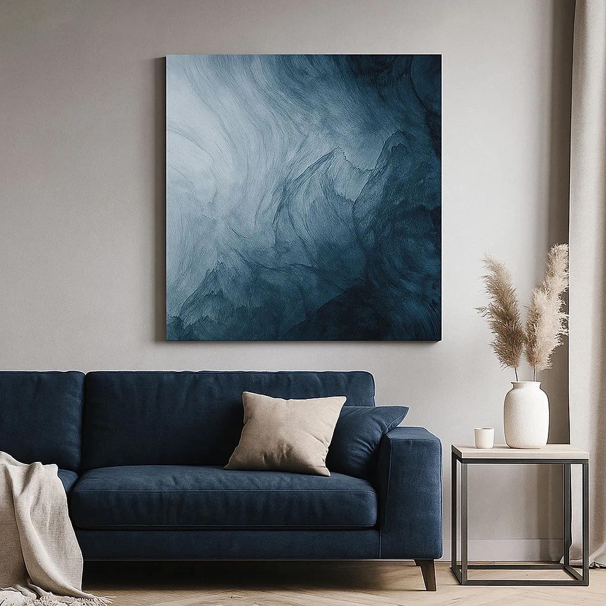 Canvastavla - Bild på duk - Nå djupt in - 30x30 cm