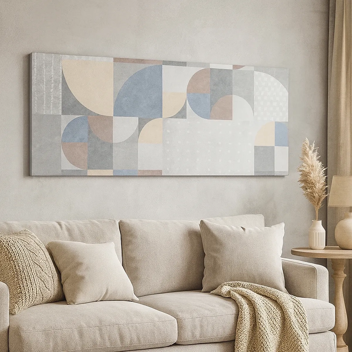 Canvastavla - Bild på duk - Keramisk fantasi - 30x30 cm