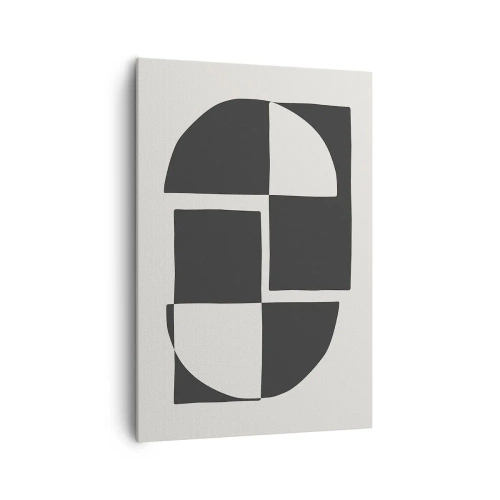 Canvastavla - Bild på duk - Antites – syntes - 70x100 cm