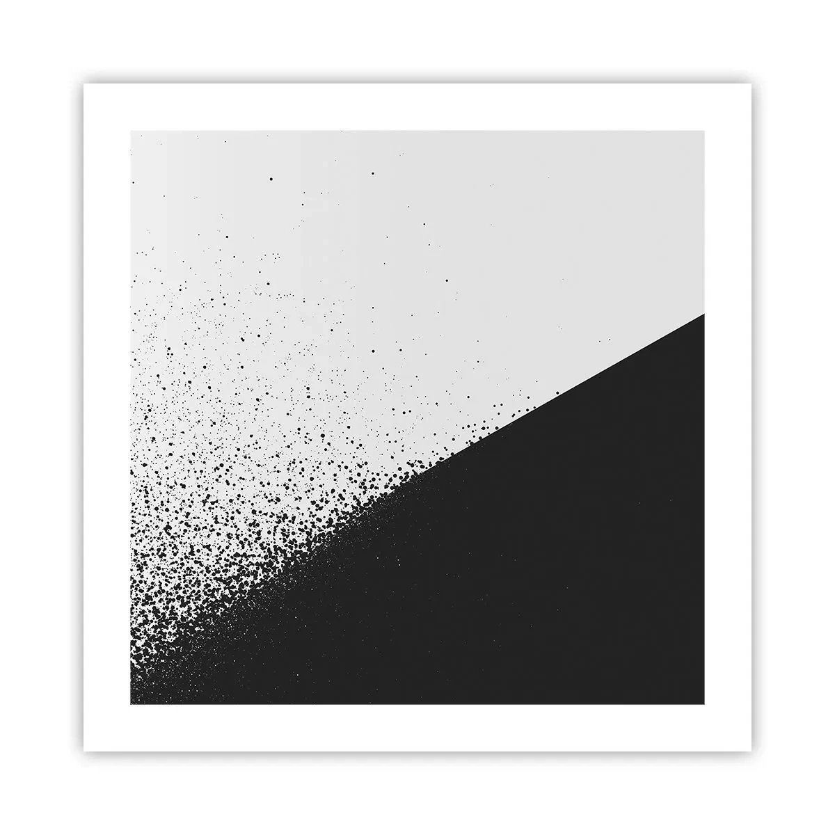 Affisch - Snabbare, mer - 50x50 cm