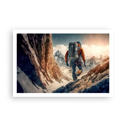 Affisch - Ensam krigare - 91x61 cm