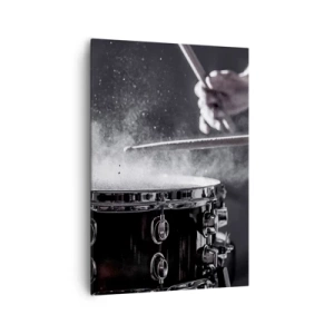 Canvastavla - Bild på duk - Musikens puls - 70x100 cm