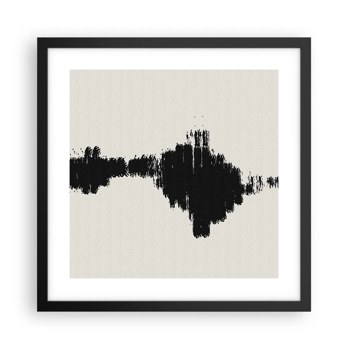 Affisch i svart ram - Fantasins vibrationer - 40x40 cm