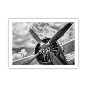 Affisch - Luftrummets härskare - 70x50 cm