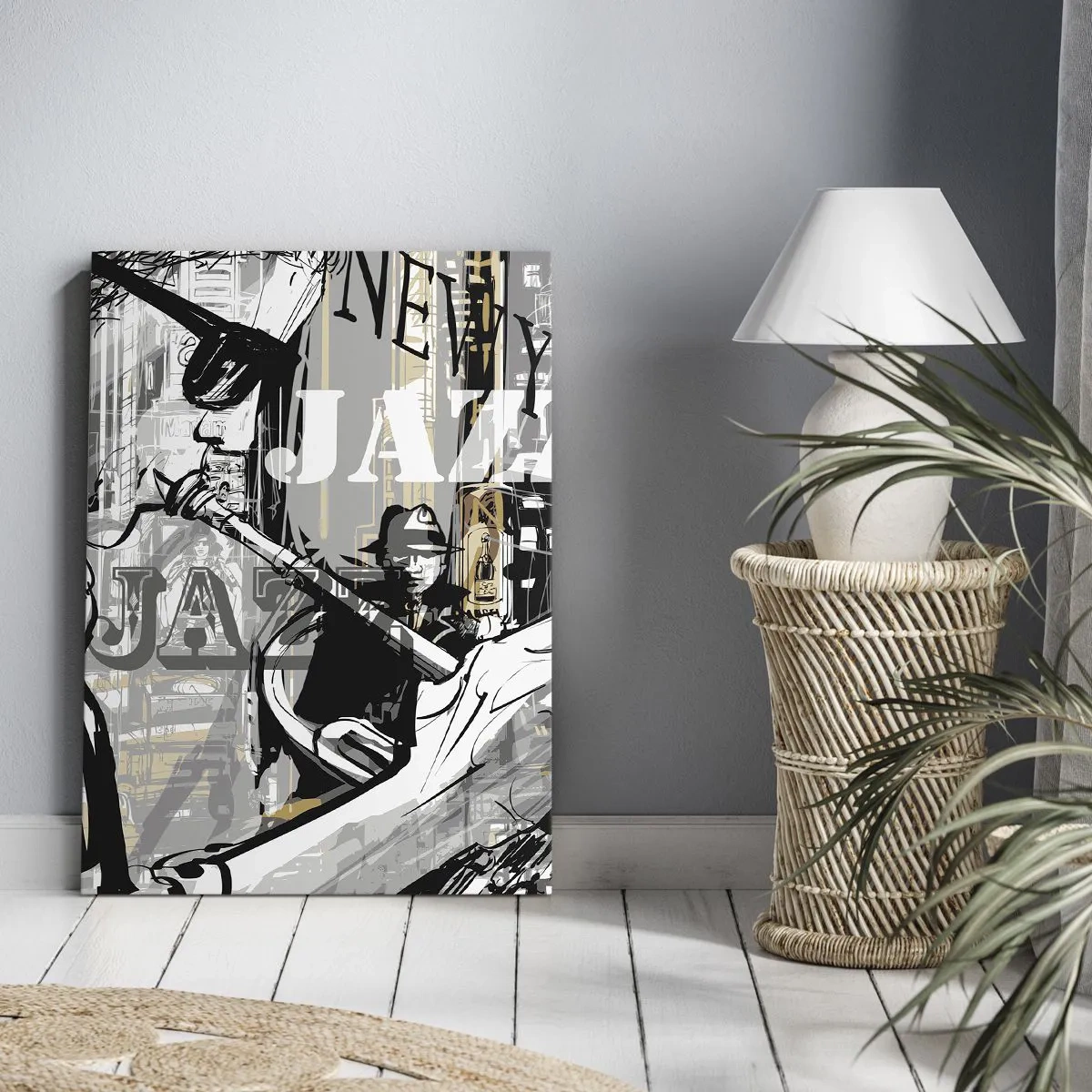 Canvastavla - Bild på duk - I New Yorks rytm - 50x70 cm