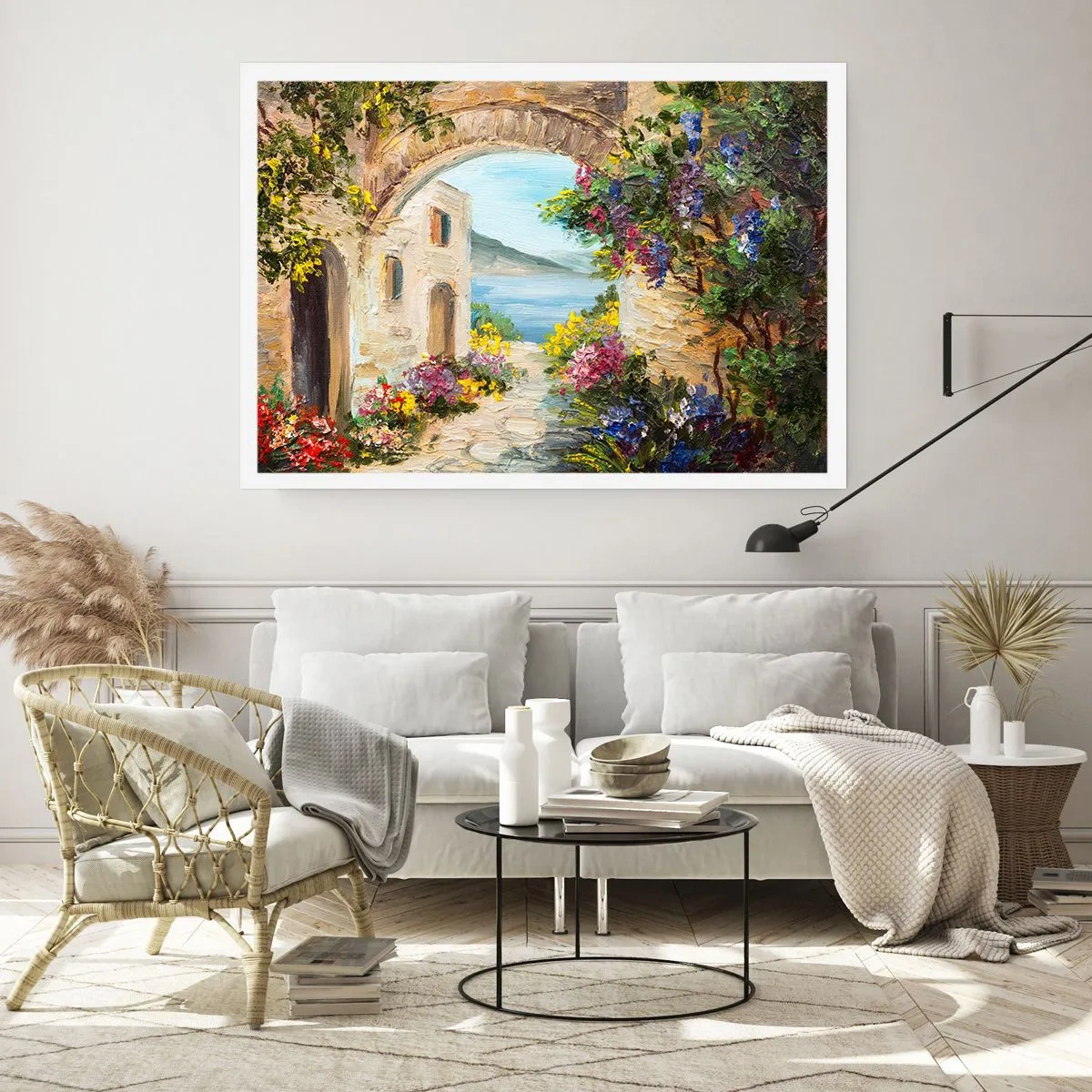 Affisch - Kustprovinsens charm - 100x70 cm