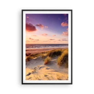 Affisch i svart ram - Luften luktar sommar - 61x91 cm