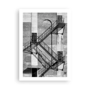 Affisch - Industriell stil - 50x70 cm