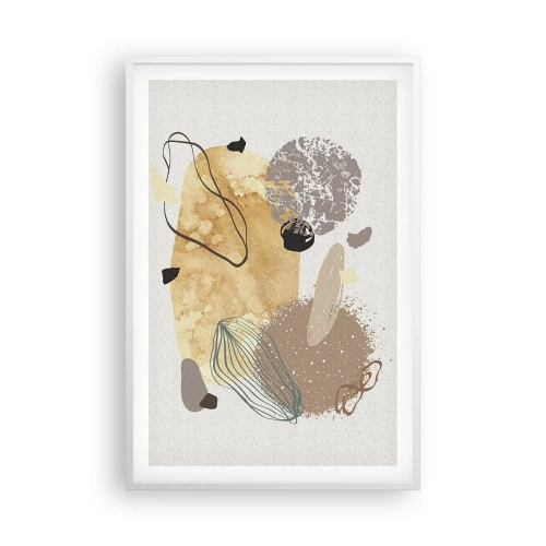 Affisch i vit ram - Olika former - 61x91 cm