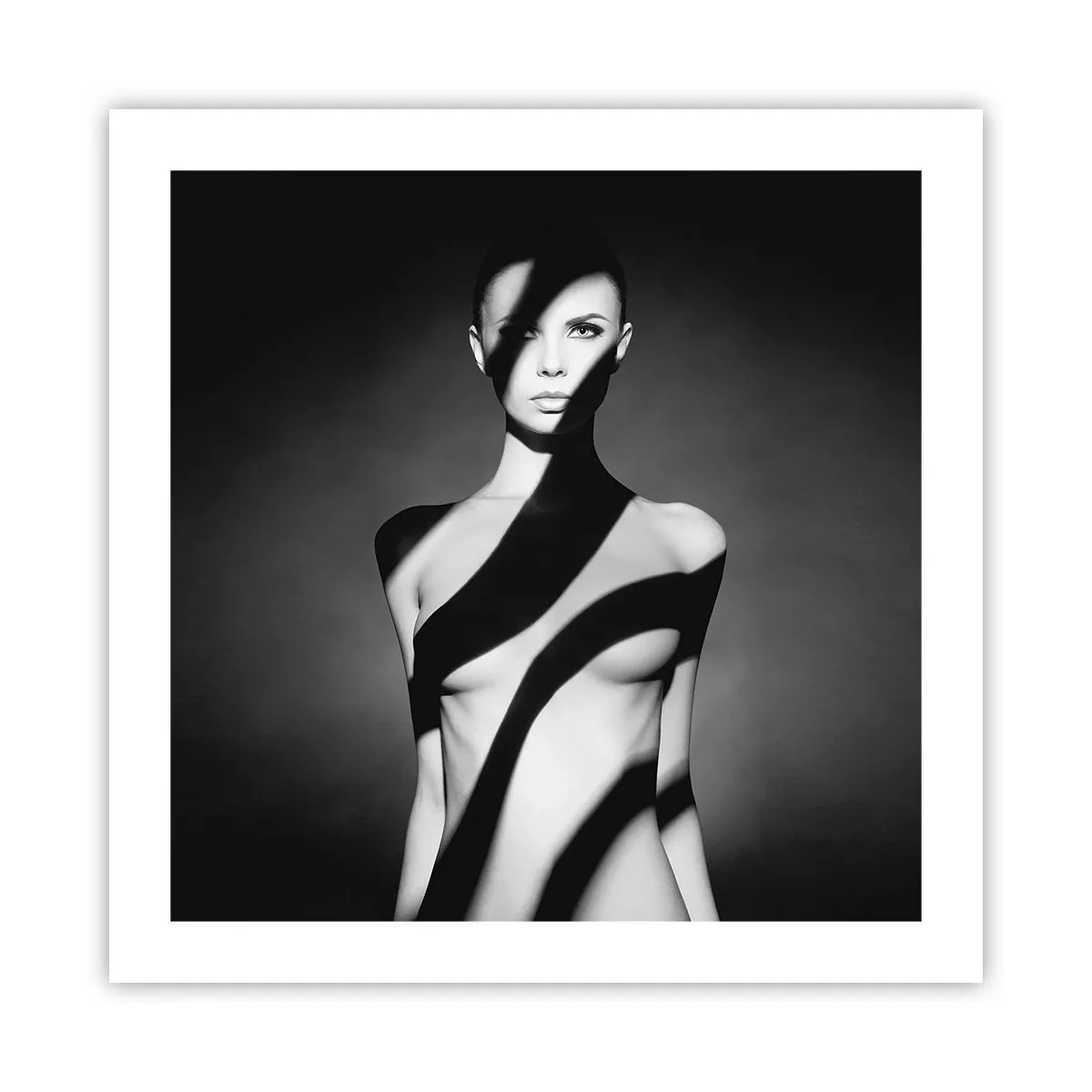 Affisch - I skenet och i skuggan - 50x50 cm