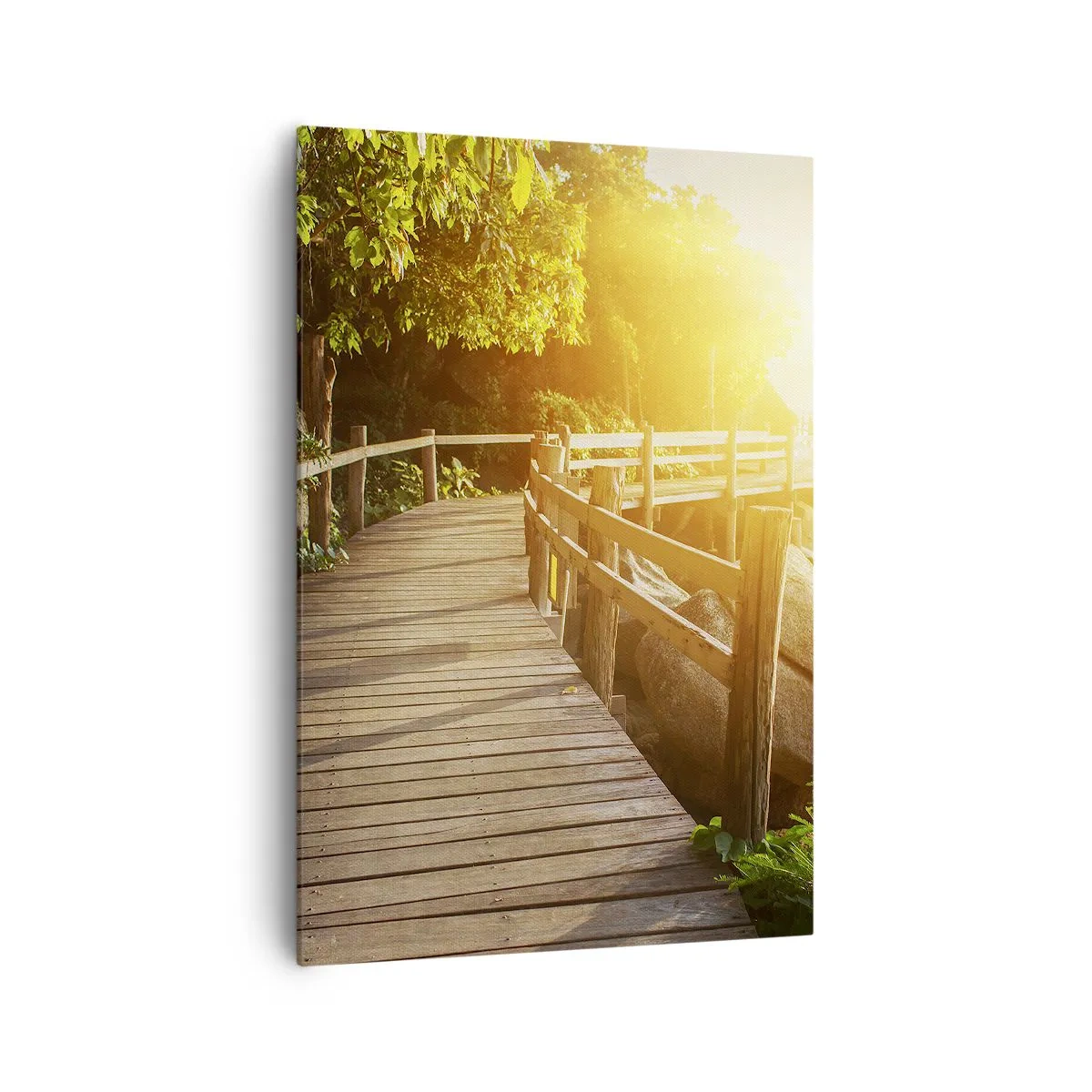 Canvastavla - Bild på duk - Nästa kurva, nästa underverk - 70x100 cm