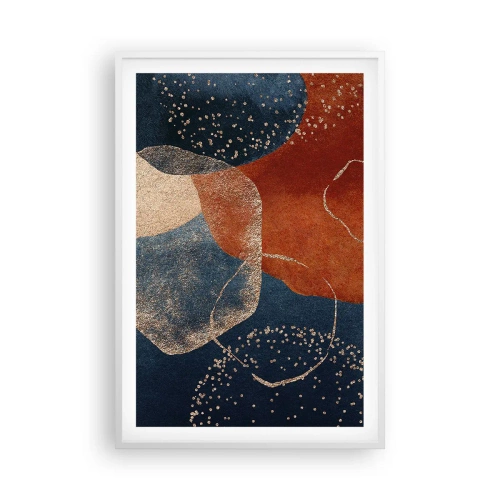 Affisch i vit ram - Existensens lätthet - 61x91 cm