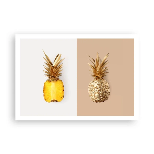 Affisch - Ananas för oss - 100x70 cm