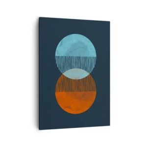 Canvastavla - Bild på duk - Astronomisk fantasi - 50x70 cm