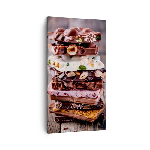 Canvastavla - Bild på duk - Härligt perspektiv - 45x80 cm