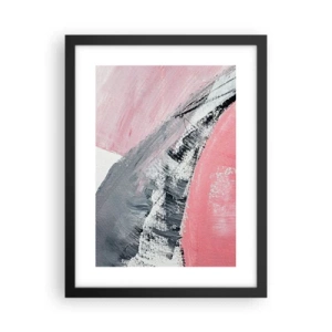 Affisch i svart ram - Anpassad komposition - 30x40 cm