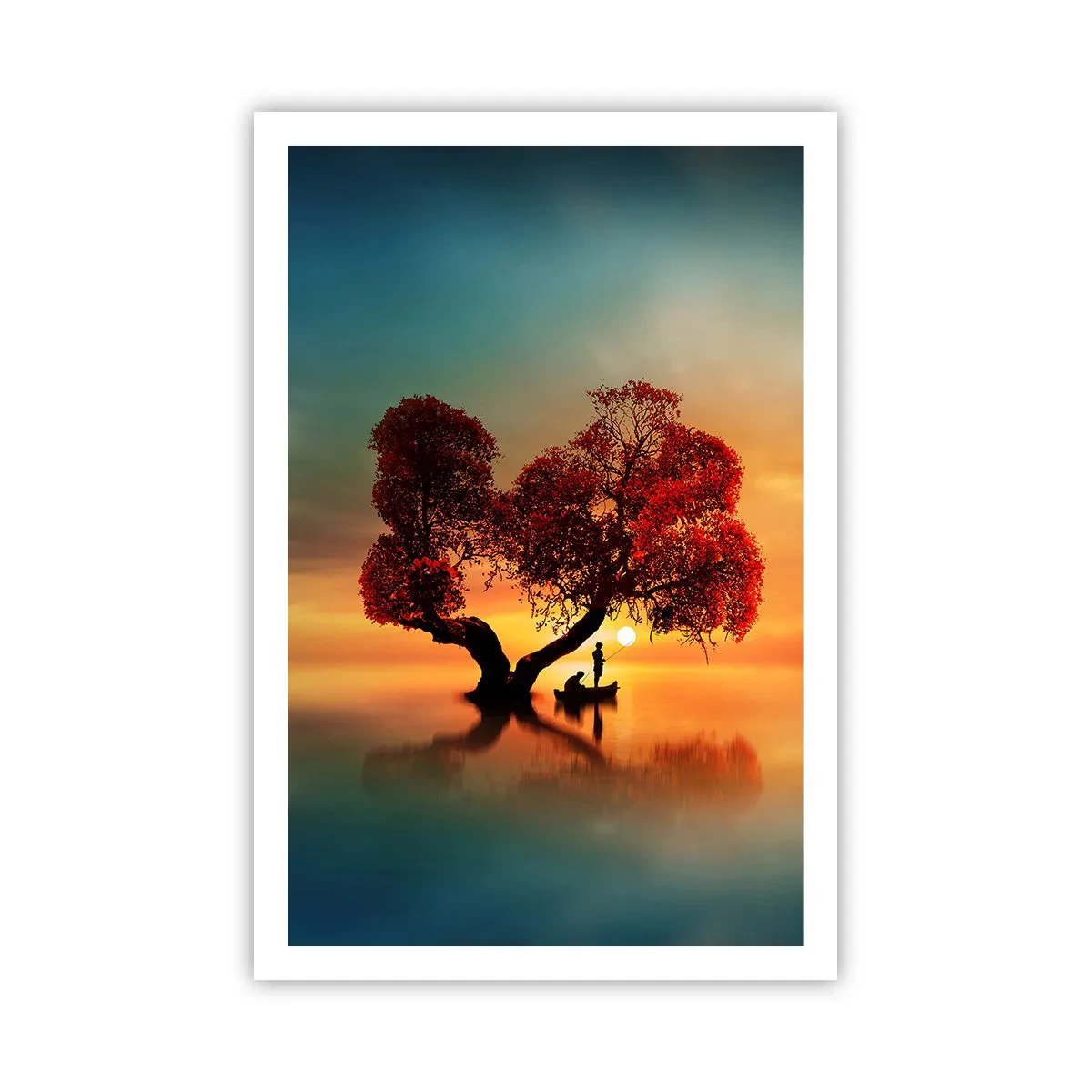 Affisch - Avlägsen tystnad - 61x91 cm