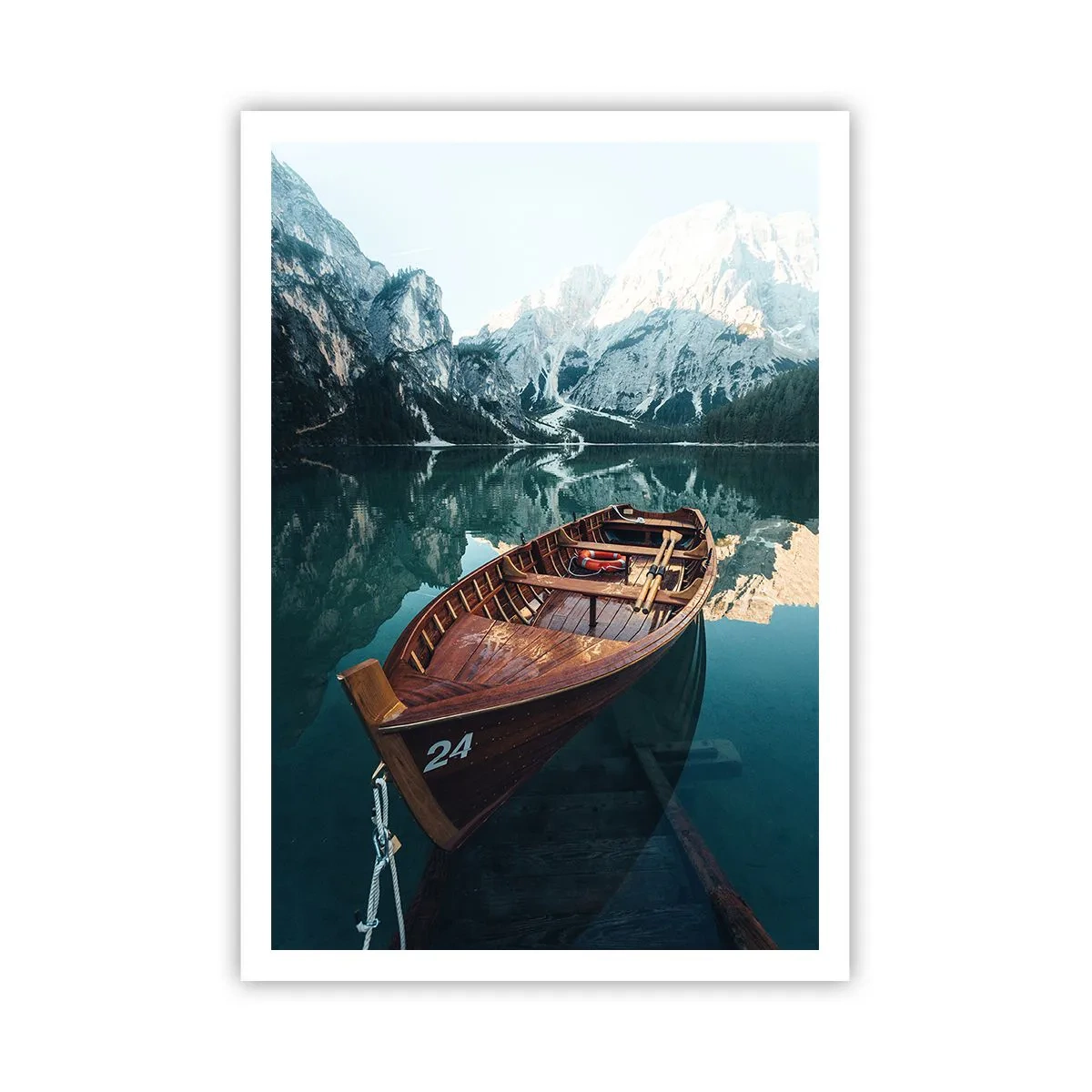 Affisch - Som målat på glas - 70x100 cm