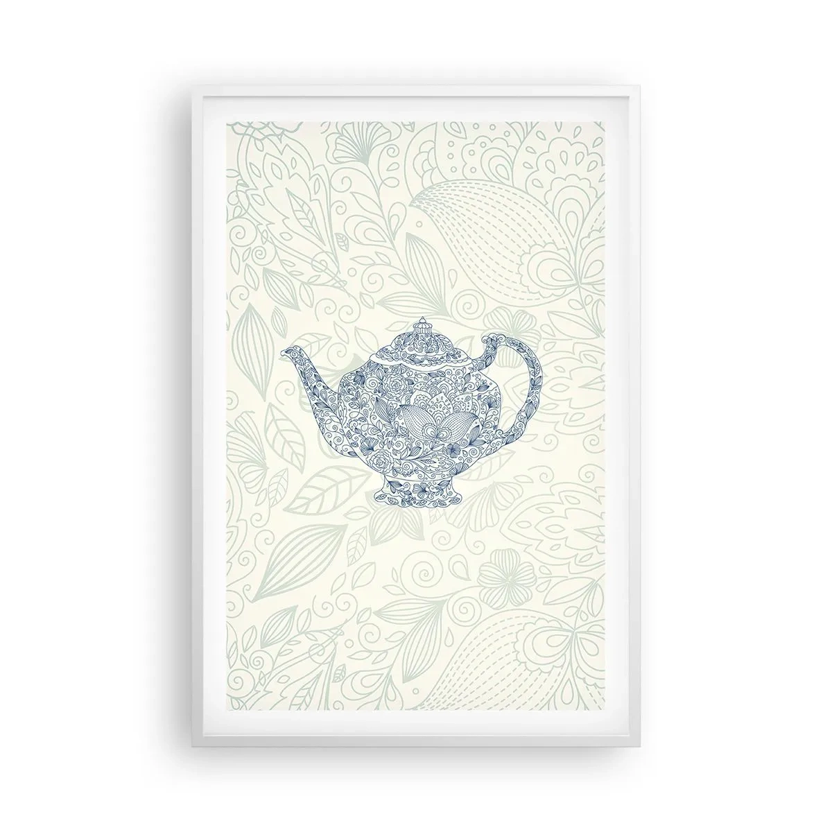 Affisch i vit ram - Techarm - 61x91 cm