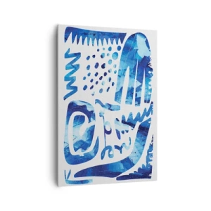 Canvastavla - Bild på duk - Tillbaka till rötterna - 70x100 cm