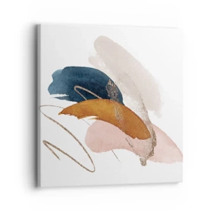 Canvastavla - Bild på duk - Bevingad komposition - 30x30 cm