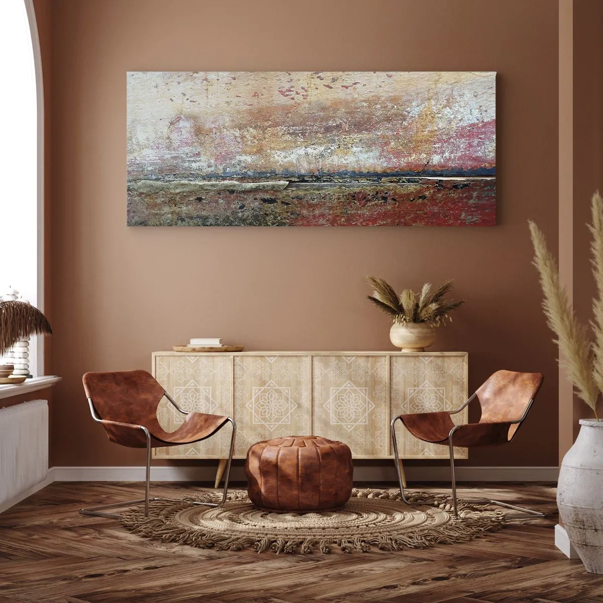 Canvastavla - Bild på duk - Kanske är det havet - 100x40 cm