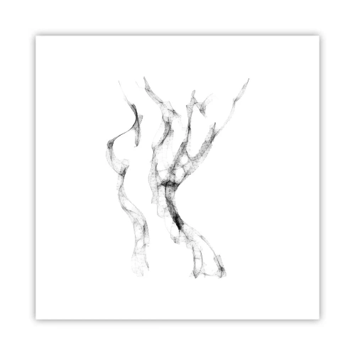 Affisch - Vacker och stark - 40x40 cm