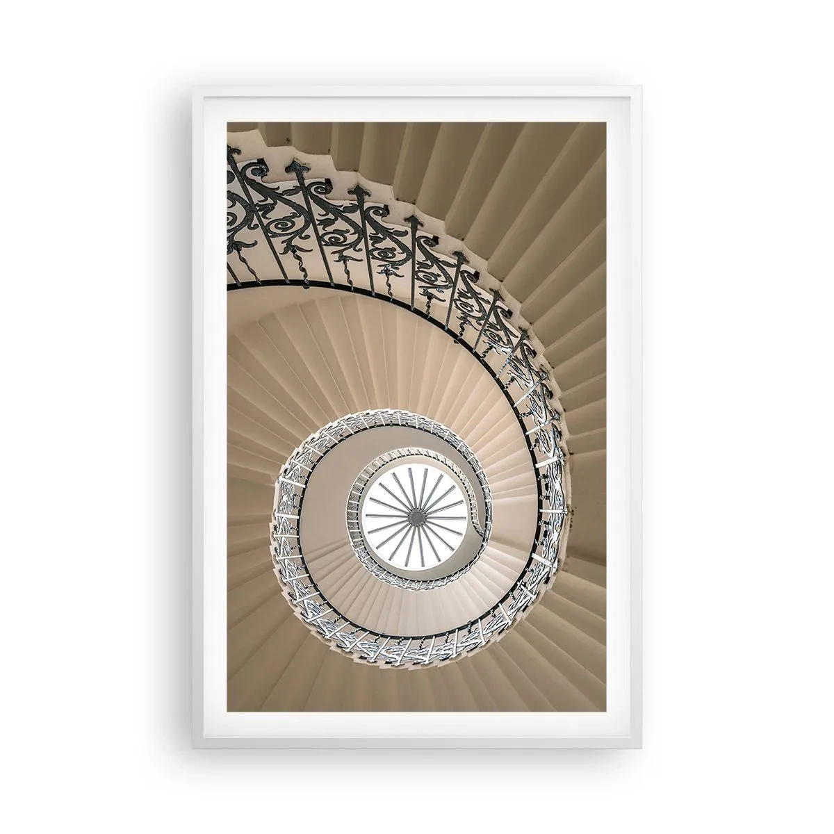 Affisch i vit ram - I musslans mitt - 61x91 cm