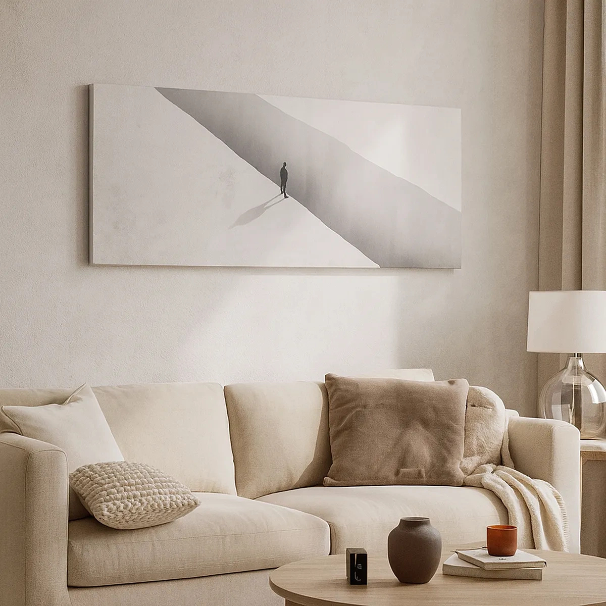 Canvastavla - Bild på duk - Tydligt mål - 30x30 cm